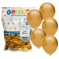 Erbay Gemar Gm110 Metalik Balon İthal 100lü_altın-39