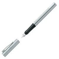 Faber Castell Dolma Kalem Grip Fuller Fountain Pen Silver 5192183472000