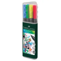 Faber Castell Finepen Kalem Grip 0.4 Mm 10lu Plastik Kutu 151611
