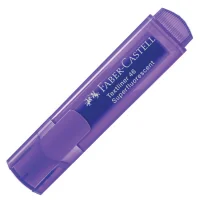 Faber Castell Fosforlu Kalem 1546 Şeffaf Gövde Mor 5030154636000