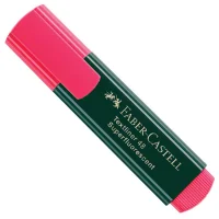 Faber Castell Fosforlu Kalem 1548 Kırmızı  5030154821000