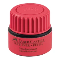 Faber Castell Fosforlu Kalem Mürekkebi 1549 Kırmızı 154921