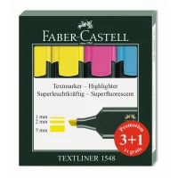 Faber Castell Fosforlu Kalem Textliner 3+1 5030254831000