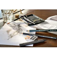Faber Castell Grafit Kalemi 9000 6lı Metal Kutu 5160119063000