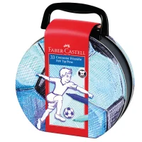 Faber Castell Keçeli Kalem Eğlenceli Futbol Topu 33lü 5061155538000