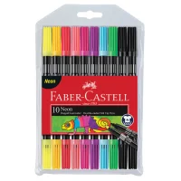 Faber Castell Keçeli Kalem Neon Çift Taraflı 10lu 5062151109000