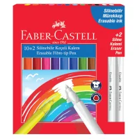 Faber Castell Keçeli Kalem Silinebilir 12 Renk 5062000004000