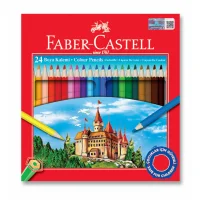 Faber Castell Kuru Boya Kalemi Redline Karton Kapak Kutu 24lü 5171116324000