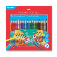 Faber Castell Kuru Boya Kalemi Redline Karton Kutu Aquarel 24lü 5171110624