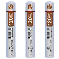 Faber Castell Min Uç Grip 0.5 Mm 2b 60 Mm 120li Açık Mavi Tüp 5090127623000