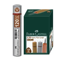 Faber Castell Min Uç Grip 0.5 Mm 2b 60 Mm 120li Gümüş Tüp 5090127681000