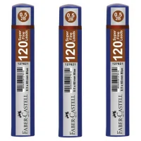 Faber Castell Min Uç Grip 0.5 Mm 2b 60 Mm 120li Mavi Tüp 5090127621