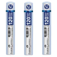 Faber Castell Min Uç Grip 0.7 Mm 2b 60 Mm 120li A.mavi Tü 50901277240