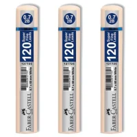 Faber Castell Min Uç Grip 0.7 Mm 2b 60 Mm 120li Beyaz Tüp 5090127725