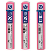 Faber Castell Min Uç Grip 0.7 Mm 2b 60 Mm 120li Pembe Tüp 5090127723000