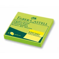 Faber Castell Not Kağıdı 50*50 Yapışkanlı Fosforlu Yeşil 565842