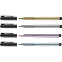 Faber Castell Pitt Artistpen Kaligrafi Kalemi Metalik 5110167304000