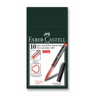 Faber Castell Roller Kalem İğne Uçlu Kırmızı 5020540521000
