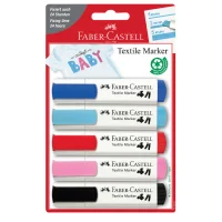 Faber Castell Tekstil Markörü 5li 5040159530000