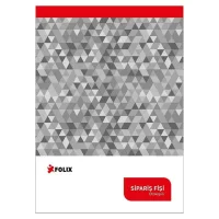 Folix Sipariş Fişi 1 / 50  Otokopili  Flx-810460