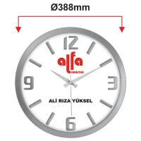 Galaxy Duvar Saati 706-a-1 Premium Kabartma Rakam