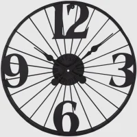 Galaxy Duvar Saati Dm-60-k Siyah Metal