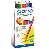 Giotto 275800 Elios Polymer Üçgen 12li