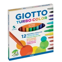 Giotto 416000 Turbo Color Keçeli Boya Kalemi 12li