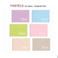 Gıpta 25x35 Pastels Tel Dkş.pp Kapak 32 Yp.resim Defteri 3-4161000-2011