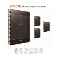 Gıpta Academia A4 Spiralli Karton Kapak Defter 120 Yaprak 3774000
