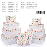 Gıpta Alegre Dikdörtgen 10lu Hediye Kutusu Set 4-bx67710-2071