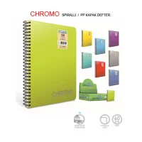 Gıpta Chromo A5 Spiralli Pp Kapak 80 Yaprak Kareli 1348