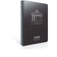 Gıpta Dark Plas 12x17 Spiralli Pp Kapak Defter 50 Yaprak Düz 3-2674000-2011