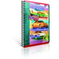 Gıpta Eko A4 Ofset Spiralli Pp Kapak 120 Yaprak Kareli 1321