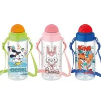 Gıpta Fun Tritan Desenli Pipetli Matara 500 Cc 4-k751000-5001