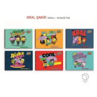 Gıpta Kral Şakir 25x35 Spiralli Resim Defteri 15 Yaprak 6008