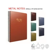 Gıpta Metal Notes A4 Spiralli Pp Kapak Defter 80 Yaprak Çizgili 4469