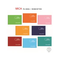 Gıpta Mica 17x24 Pp Kapak Resim Defteri 32 Yaprak 2056