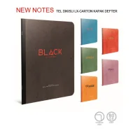 Gıpta New Notes 17x24 Sert Kapak Defter 120 Yaprak Kareli 4663