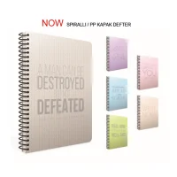Gıpta Now A4 Spiralli Pp Kapak Defter 120 Yaprak Kareli 3620