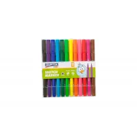 Gıpta Sketch Marker Fırça Uç+fineliner 12rnk K4251