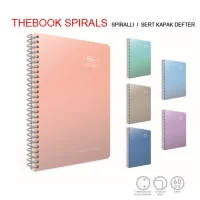 Gıpta Thebook17x24 Spiralli Sert Kapak Defter 140 Yaprak Çizgili 5518