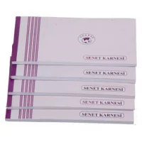 Gülpaş Senet Karnesi Karton Kapaklı 50 Yaprak 148