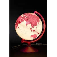 Gürbüz 46251 Globe Magenta 26 Cm Işıklı Küre