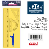 Hatas Çizim Takimi Ekonomik Pergelli 0811