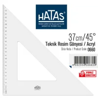 Hatas Gönye 37/45 Teknik Resim 0660