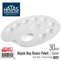 Hatas Resim Paleti 30 Cm Büyük Boy 0892