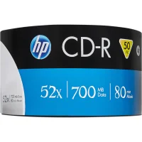 Hp Cd-r 700 Mb Data 80 Min Music 52 X 50li