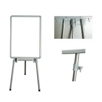 İnter Pano 50*70 Laminant Yüzey Teleskopik Ayaklı Yazı Tahtası Beyaz İnt-627