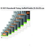 Kejea K-008 130x190mm  Şeffaf Kaide 15307009